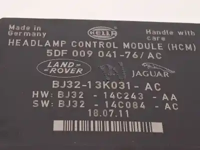 Автозапчасти б/у блок управления освещением за land rover range rover evoque (l538) 2.2 d 4x4 ссылки oem iam bj3213k031ac lr032869 5df00904176