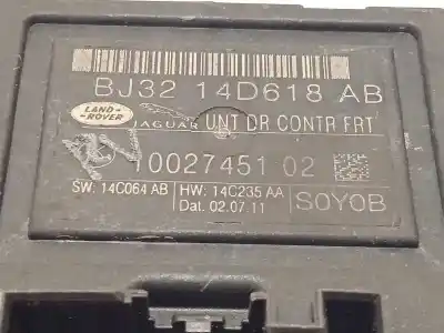 Second-hand car spare part comfort module for land rover range rover evoque (l538) 2.2 d 4x4 oem iam references 6j3214d618ab  