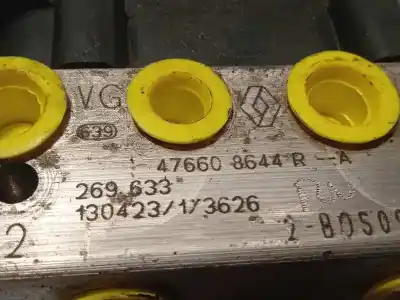 Peça sobressalente para automóvel em segunda mão abs por renault clio iv authentique referências oem iam 476608644r 269633 0265956035