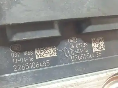 Peça sobressalente para automóvel em segunda mão abs por renault clio iv authentique referências oem iam 476608644r 269633 0265956035