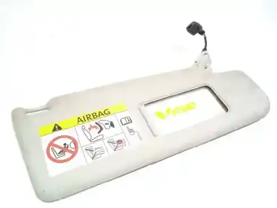 Peça sobressalente para automóvel em segunda mão para-sol direito por volkswagen polo (6c1) 1.6 highl referências oem iam 1k8857552j