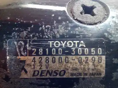 Second-hand car spare part starter motor for toyota hilux (kun) 2.5 turbodiesel oem iam references 2810030050 428000290 