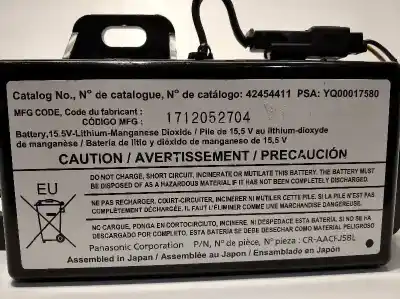 Pezzo di ricambio per auto di seconda mano modulo elettronico per opel mokka 1.4 16v turbo (bivalent. gasolina / lpg) riferimenti oem iam 42454411  