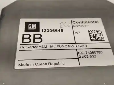 Pezzo di ricambio per auto di seconda mano modulo elettronico per opel mokka 1.4 16v turbo (bivalent. gasolina / lpg) riferimenti oem iam 13306648 13306648 