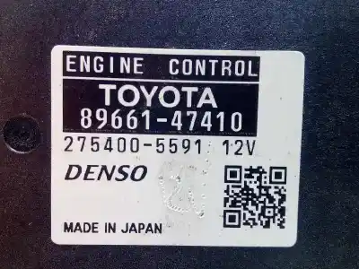 Pièce détachée automobile d'occasion calculateur moteur ecu pour toyota prius (nhw30) 1.8 16v cat références oem iam 8966147410 2754005591 