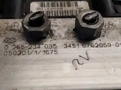 Peça sobressalente para automóvel em segunda mão abs por bmw x3 (e83) 2.5i referências oem iam 34516762059 0265234035 34513419296