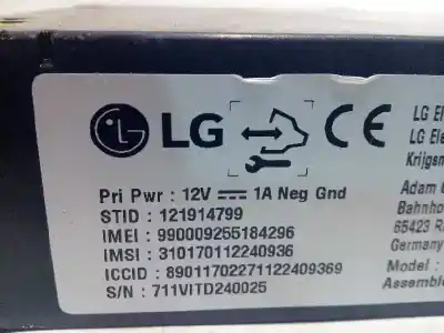 Peça sobressalente para automóvel em segunda mão módulo eletrônico por opel mokka x selective start/stop referências oem iam 84246506 555343750 