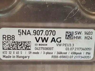 Автозапчасти б/у преобразователь мощности за audi q3 (f3b) 1.5 16v tsi act 150 cv / 110 kw ссылки oem iam 5na907070 043750800t 