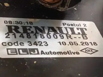 Pezzo di ricambio per auto di seconda mano elettroventola per renault captur 1.3 tce riferimenti oem iam 214818009r  
