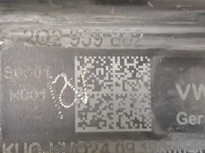 Автозапчастина б/у регулятор переднього правого скла для skoda fabia combi 1.0 tsi посилання на oem iam 2q2959882  