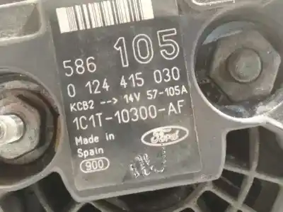 Gebrauchtes Autoersatzteil lichtmaschine zum ford transit caja cerrada, corta (fy) (2000 =>) ft 240 2.0 city - light oem-iam-referenzen 1c1t10300af 0124415030 