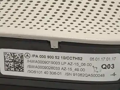 Recambio de automóvil de segunda mano de mando multifuncion para mercedes-benz clase e (w213) e 220 d (213.004) referencias oem iam a00090052107h52 00090052107h52 