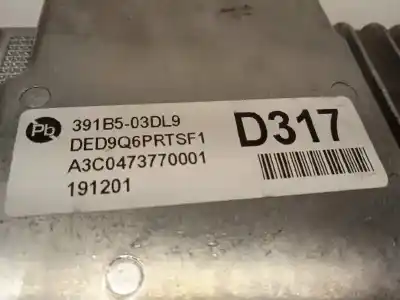 Автозапчасти б/у блок управления двигателем за kia niro i (de) 1.6 gdi hybrid ссылки oem iam 391a503dl9 391b503dl9 391b103cd4