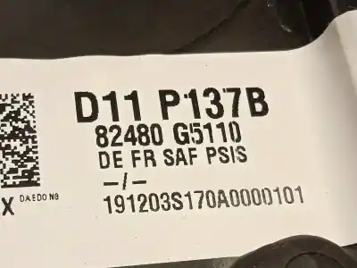 Автозапчасти б/у регулятор стекла переднего правого за kia niro i (de) 1.6 gdi hybrid ссылки oem iam 82480g5110 82460g5010 