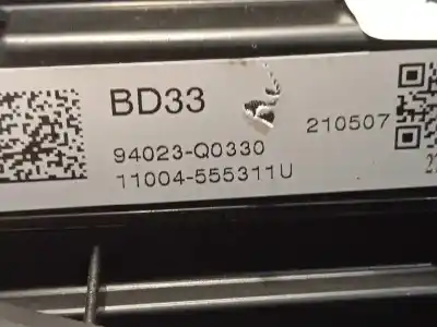 Second-hand car spare part dashboard for hyundai bayon tecno oem iam references 94023q0330  