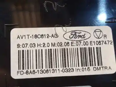 Автозапчасти б/у климат-контроль за ford b-max (jk) 1.6 tdci ссылки oem iam av1t18c612ag 1901282 