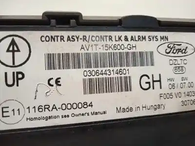 Автозапчастина б/у електронний модуль для ford b-max (jk) 1.6 tdci посилання на oem iam av1t15k600gh  