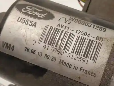 Second-hand car spare part front windshield wiper motor for ford b-max (jk) 1.6 tdci oem iam references av1117504bd 1870794 