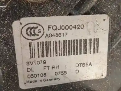 Автозапчасти б/у замок передней правой двери за land rover discovery v6 td s ссылки oem iam fqj000420  