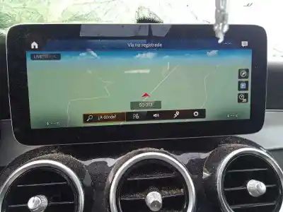 Second-hand car spare part multifunction display for mercedes clase glc (w253) glc 220 d 4matic (253.915) oem iam references a2539006905  