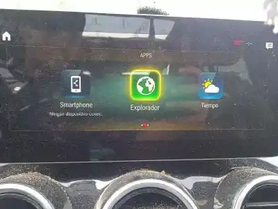 Second-hand car spare part multifunction display for mercedes clase glc (w253) glc 220 d 4matic (253.915) oem iam references a2539006905  