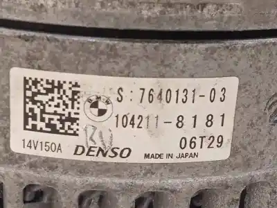 Second-hand car spare part alternator for mini mini (f55) one oem iam references 7640131 12317640131 