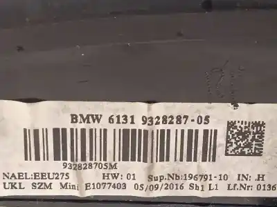 Second-hand car spare part multifunction switch for mini mini (f55) one oem iam references 61319328287 9328287 