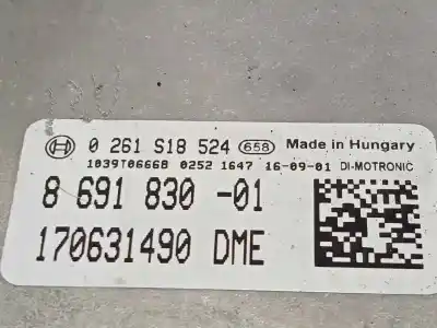 Автозапчастина б/у ебу контролер двигуна для mini mini (f55) one посилання на oem iam 8691830 0261s18524 