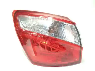 Second-hand car spare part left tailgate light for nissan qashqai (j10) tekna oem iam references 26555br00b  