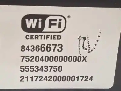 Second-hand car spare part electronic module for opel corsa d (s07) 1.4 (l08 l68) oem iam references 84366673  