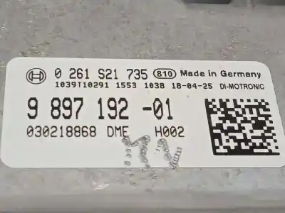 Автозапчасти б/у блок управления двигателем за mini mini (f56) one ссылки oem iam 9897192 0261s21735 12149897879