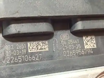 Peça sobressalente para automóvel em segunda mão abs por renault clio v limited referências oem iam 476608568r 970112 0265956794