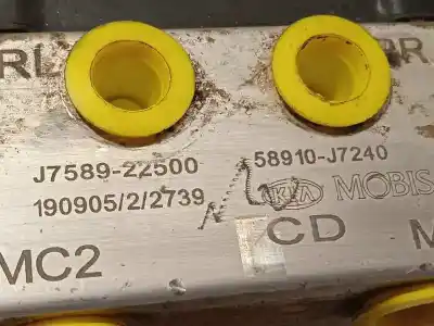 Second-hand car spare part abs for kia xceed (cd) 1.6 crdi 115 oem iam references 58910j7240 j758922500 6158941600