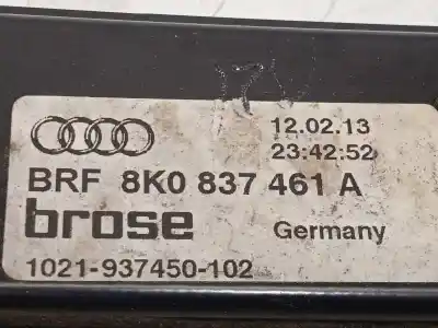 Second-hand car spare part driver left window regulator for audi a4 avant (8k5) (2008) básico oem iam references 8k0837461a 8k0959801a 