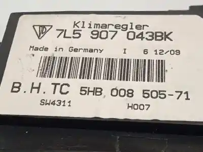 Автозапчасти б/у климат-контроль за porsche cayenne (92a) 3.0 diesel ссылки oem iam 7l5907043bk 5hb00850571 
