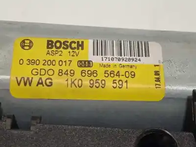 Автозапчастина б/у електричний двиг на дах для porsche cayenne (92a) 3.0 diesel посилання на oem iam 1k0959591 0390200017 