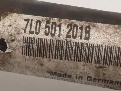 Автозапчастина б/у трансмісія задня ліва для porsche cayenne (92a) 3.0 diesel посилання на oem iam 7l0501201b 95533202401 