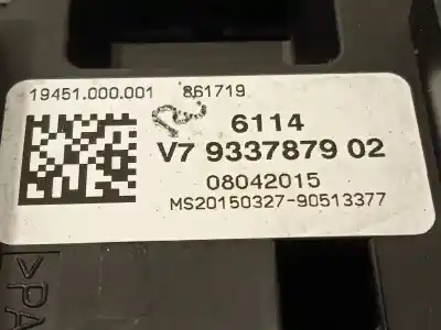 Recambio de automóvil de segunda mano de caja reles / fusibles para bmw serie 1 lim. (f20/f21) 1.5 12v turbodiesel referencias oem iam 61149337879 9337879 