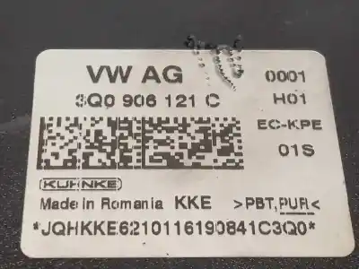 Автозапчастина б/у електронний модуль для skoda kodiaq (ns7, nv7, ns6) 2.0 tdi посилання на oem iam 3q0906121c  