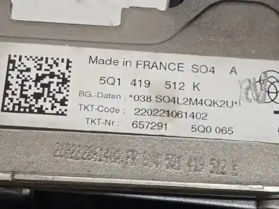 Автозапчастина б/у рульва колонка для skoda kodiaq (ns7, nv7, ns6) 2.0 tdi посилання на oem iam 5q1419512k  