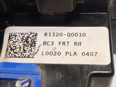 Second-hand car spare part front right door lock for hyundai i20´20 ( bc3/bi3desde 08/20 ) 1.2 oem iam references 81320q0010  