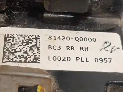 Автозапчастина б/у замок заднього правого дверя для hyundai i20´20 ( bc3/bi3desde 08/20 ) 1.2 посилання на oem iam 81420q0000  