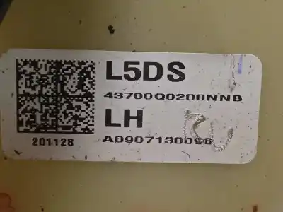 Автозапчасти б/у рычаг переключения передач за hyundai i20´20 ( bc3/bi3desde 08/20 ) 1.2 ссылки oem iam 43700q0200nnb  43790q0100