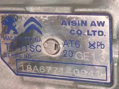 Автозапчасти б/у коробка передач за citroen c4 picasso ii 1.2 thp 130 ссылки oem iam 20ge13 tf71sc 9807418780
