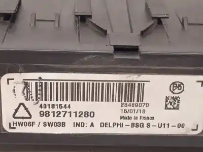 Автозапчасти б/у электронный модуль за citroen c4 picasso ii 1.2 thp 130 ссылки oem iam 9812711280  