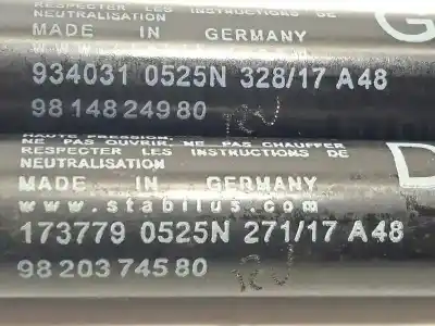 Автозапчасти б/у амортизаторы багажника/двери за opel grandland x selective ссылки oem iam 9814824980  9820374580