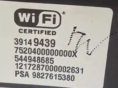 Автозапчасти б/у электронный модуль за opel grandland x selective ссылки oem iam 39149439 544948685 