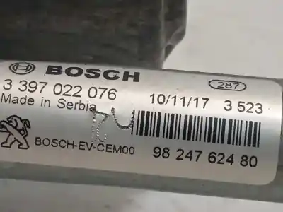 Автозапчасти б/у мотор переднего стеклоочистителя за opel grandland x selective ссылки oem iam 9824762480 3397022076 