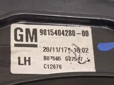 Автозапчасти б/у регулятор стекла переднего левого за opel grandland x selective ссылки oem iam 9815404280 9815650280 