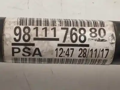 Автозапчасти б/у передняя левая трансмиссия за opel grandland x selective ссылки oem iam 9811176880  